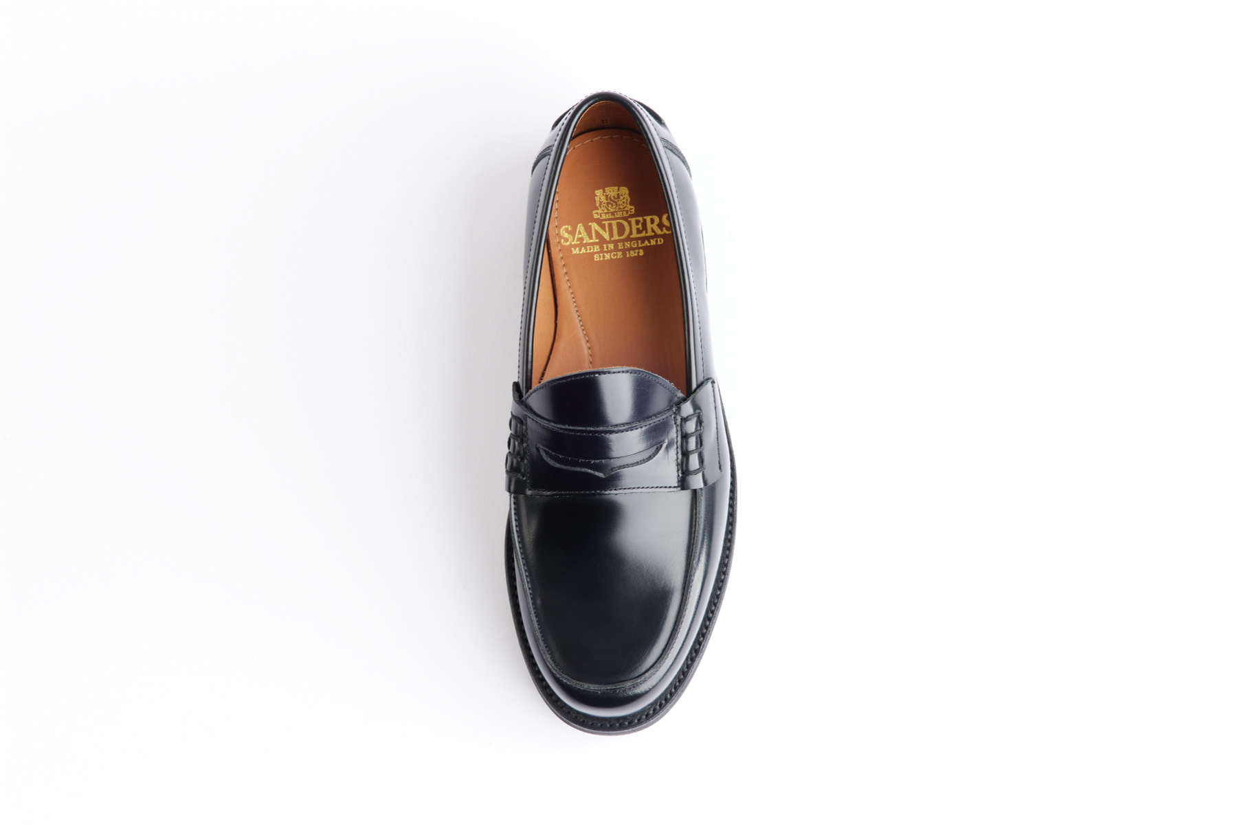 サンダース（SANDERS） ローファー メンズ[SA2478B_BLACK] 革靴